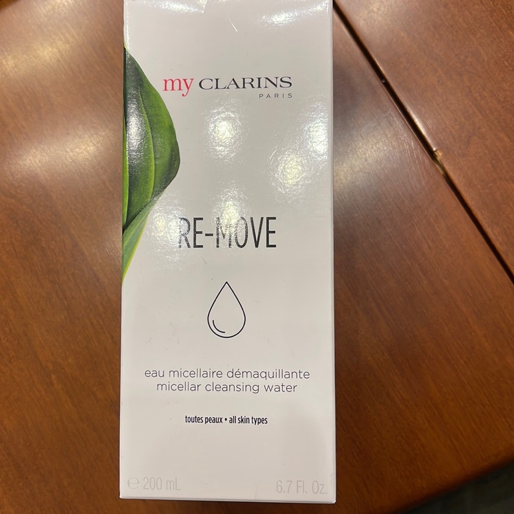 Brand New! Never opened! My Clarins Re-move Micellular Cleansing Water